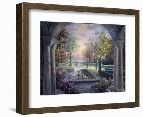 Soulful Mediterranean Tranquility-Nicky Boehme-Framed Giclee Print