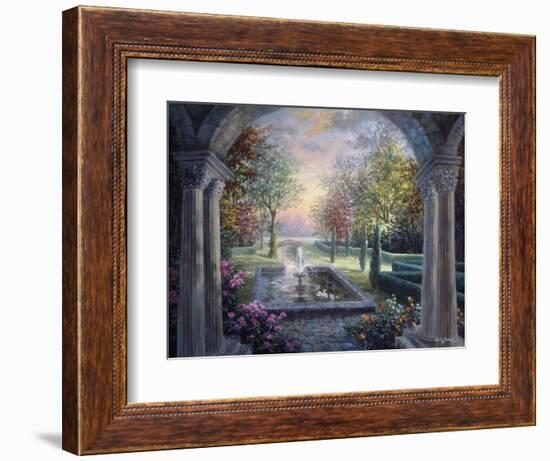 Soulful Mediterranean Tranquility-Nicky Boehme-Framed Giclee Print