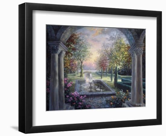 Soulful Mediterranean Tranquility-Nicky Boehme-Framed Giclee Print