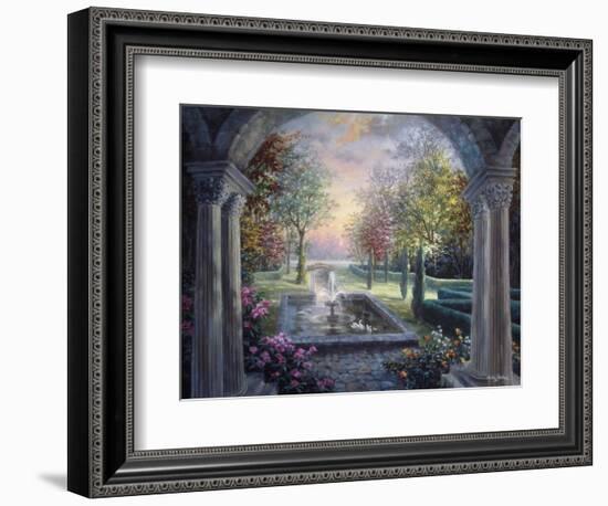 Soulful Mediterranean Tranquility-Nicky Boehme-Framed Giclee Print