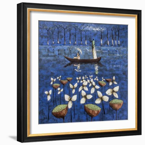 Soulful River-Michel Rauscher-Framed Art Print