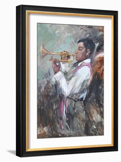 SOULFUL TUNES-ALLAYN STEVENS-Framed Art Print