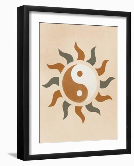 Soulful Ying Yang-Marcus Prime-Framed Art Print