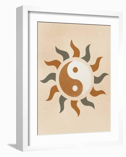 Soulful Ying Yang-Marcus Prime-Framed Art Print