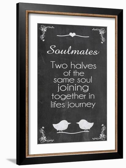 Soulmates-Lauren Gibbons-Framed Art Print