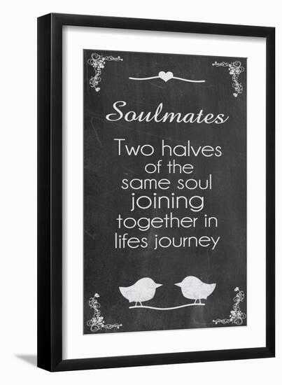 Soulmates-Lauren Gibbons-Framed Art Print