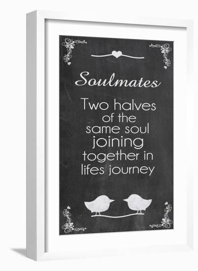 Soulmates-Lauren Gibbons-Framed Art Print