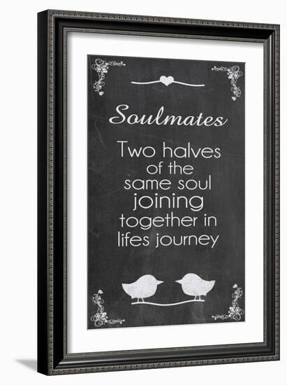 Soulmates-Lauren Gibbons-Framed Art Print