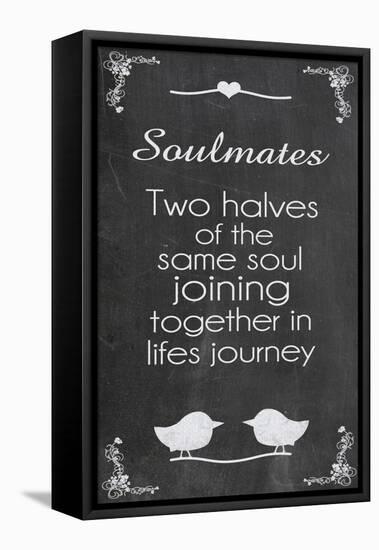 Soulmates-Lauren Gibbons-Framed Stretched Canvas