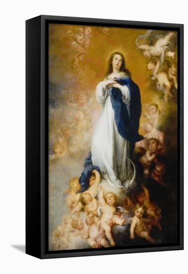 Soult Immaculate Conception-Bartolome Esteban Murillo-Framed Premier Image Canvas