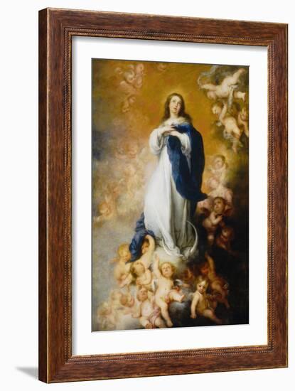 Soult Immaculate Conception-Bartolome Esteban Murillo-Framed Giclee Print