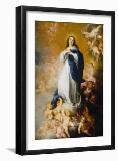 Soult Immaculate Conception-Bartolome Esteban Murillo-Framed Giclee Print
