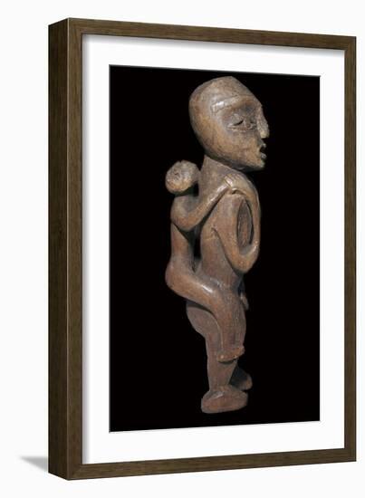 Sound Native American maternal statuette-Unknown-Framed Giclee Print