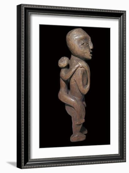 Sound Native American maternal statuette-Unknown-Framed Giclee Print