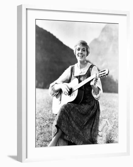 Sound of Music, Julie Andrews, 1965-null-Framed Photo