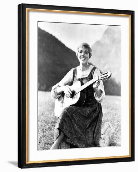 Sound of Music, Julie Andrews, 1965-null-Framed Photo