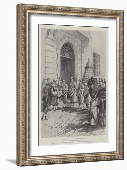 Sounding the Retreat, Montevideo, Uruguay-Melton Prior-Framed Giclee Print