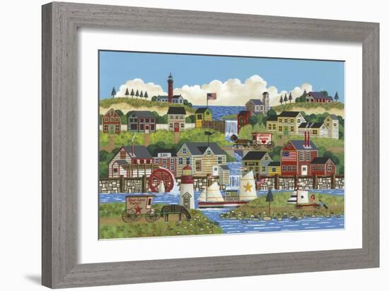 Soundside-Anthony Kleem-Framed Giclee Print