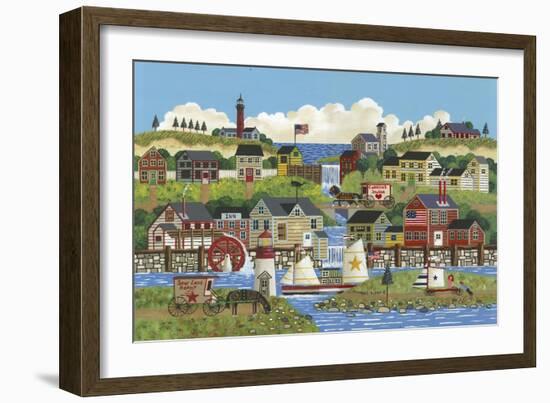 Soundside-Anthony Kleem-Framed Giclee Print