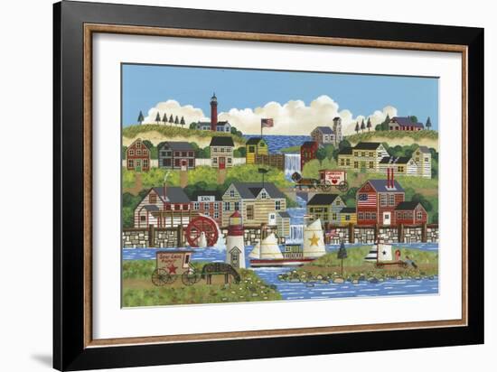 Soundside-Anthony Kleem-Framed Giclee Print