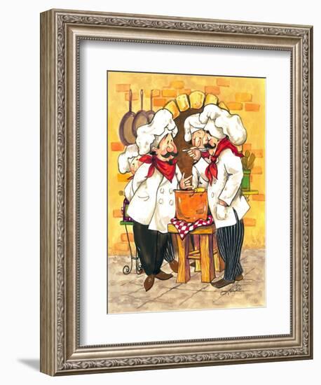 Soup Chefs-Jerianne Van Dijk-Framed Premium Giclee Print