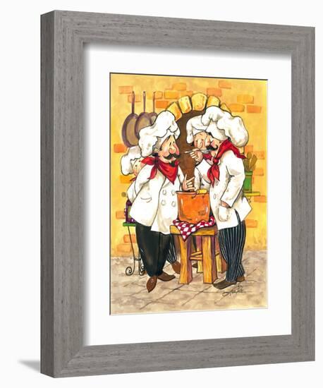 Soup Chefs-Jerianne Van Dijk-Framed Premium Giclee Print