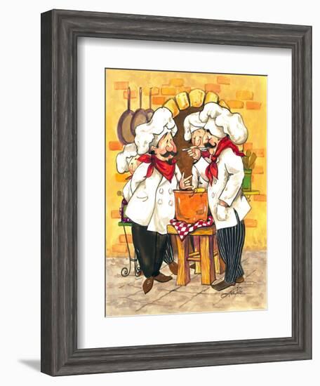 Soup Chefs-Jerianne Van Dijk-Framed Art Print