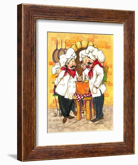 Soup Chefs-Jerianne Van Dijk-Framed Art Print