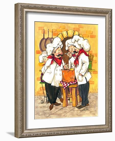 Soup Chefs-Jerianne Van Dijk-Framed Art Print