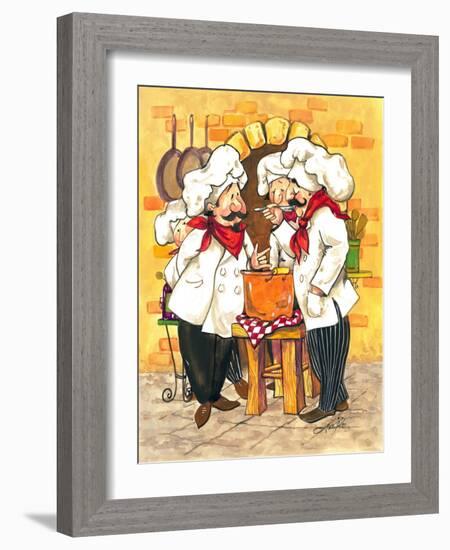 Soup Chefs-Jerianne Van Dijk-Framed Art Print