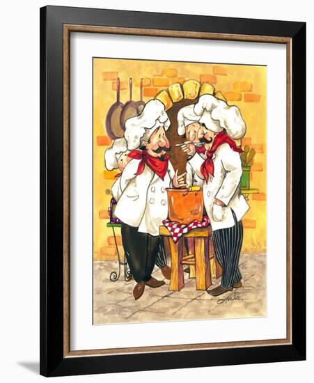 Soup Chefs-Jerianne Van Dijk-Framed Art Print