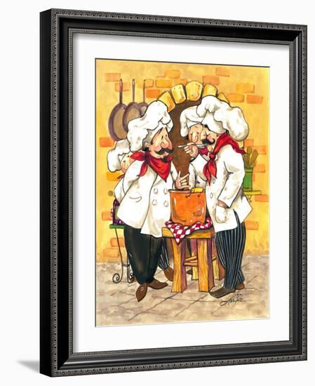 Soup Chefs-Jerianne Van Dijk-Framed Art Print