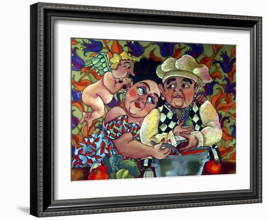 Soup Lovers-Holly Carr-Framed Giclee Print