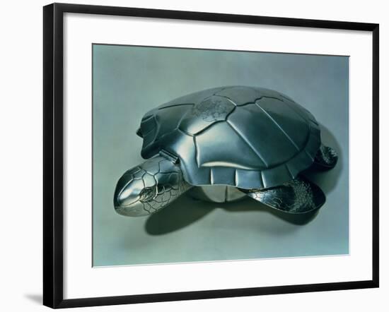 Soup Tureen in Form of a Turtle, 1790s-null-Framed Giclee Print