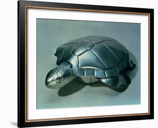 Soup Tureen in Form of a Turtle, 1790s-null-Framed Giclee Print