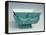 Soup Tureen with Turquoise Exterior Decorated in Relief-Dagobert Peche-Framed Premier Image Canvas