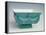 Soup Tureen with Turquoise Exterior Decorated in Relief-Dagobert Peche-Framed Premier Image Canvas