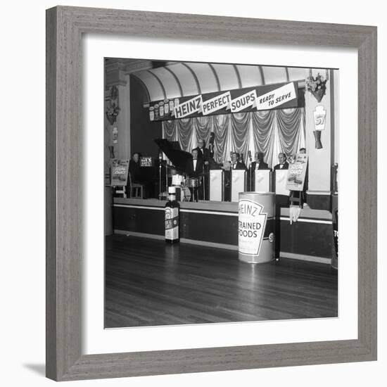 Soupa Dance, Heinz Roadshow, Mexborough, South Yorkshire, 1964-Michael Walters-Framed Photographic Print