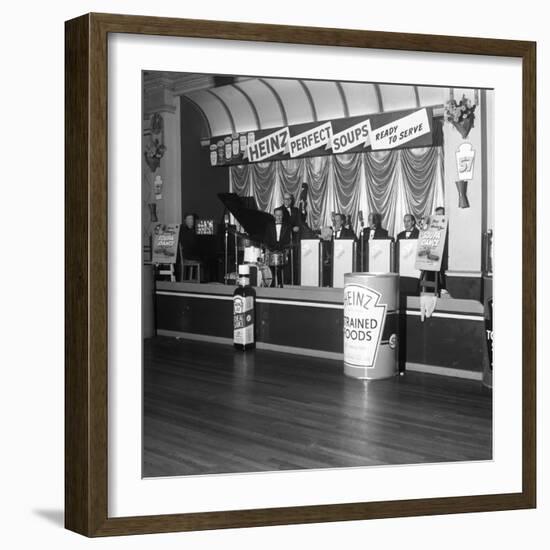 Soupa Dance, Heinz Roadshow, Mexborough, South Yorkshire, 1964-Michael Walters-Framed Photographic Print