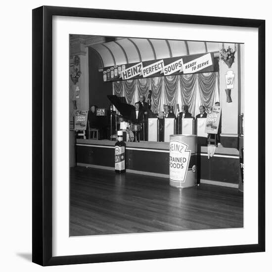 Soupa Dance, Heinz Roadshow, Mexborough, South Yorkshire, 1964-Michael Walters-Framed Photographic Print