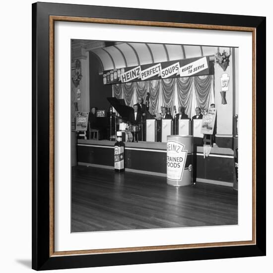 Soupa Dance, Heinz Roadshow, Mexborough, South Yorkshire, 1964-Michael Walters-Framed Photographic Print