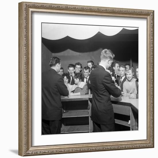 Soupa Dance Sponsored by Heinz, Mexborough, South Yorkshire, 1959-Michael Walters-Framed Photographic Print