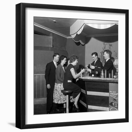 Soupa Dance Sponsored by Heinz, Mexborough, South Yorkshire, 1959-Michael Walters-Framed Photographic Print