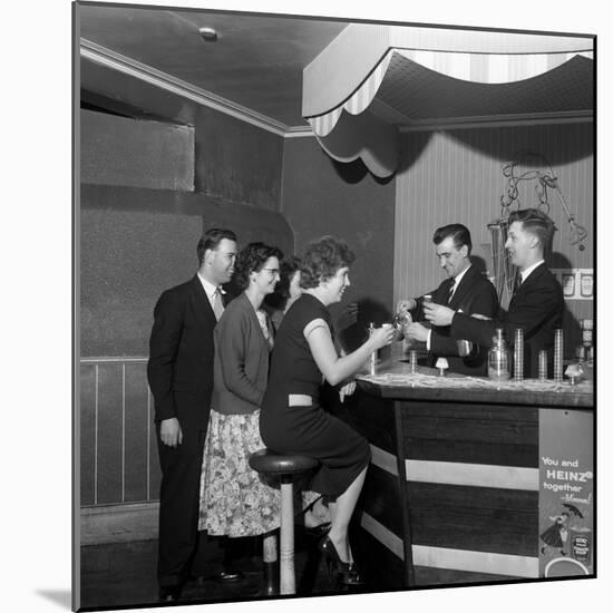 Soupa Dance Sponsored by Heinz, Mexborough, South Yorkshire, 1959-Michael Walters-Mounted Photographic Print