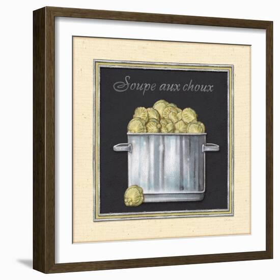 Soupe aux Choux-Charlene Audrey-Framed Art Print