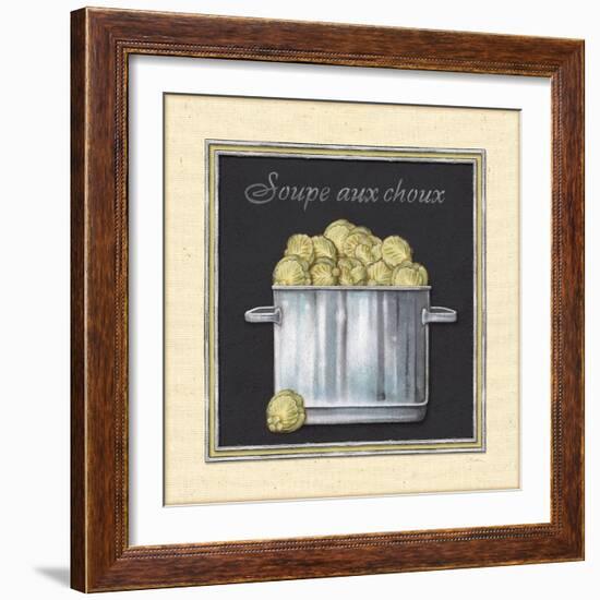 Soupe aux Choux-Charlene Audrey-Framed Art Print