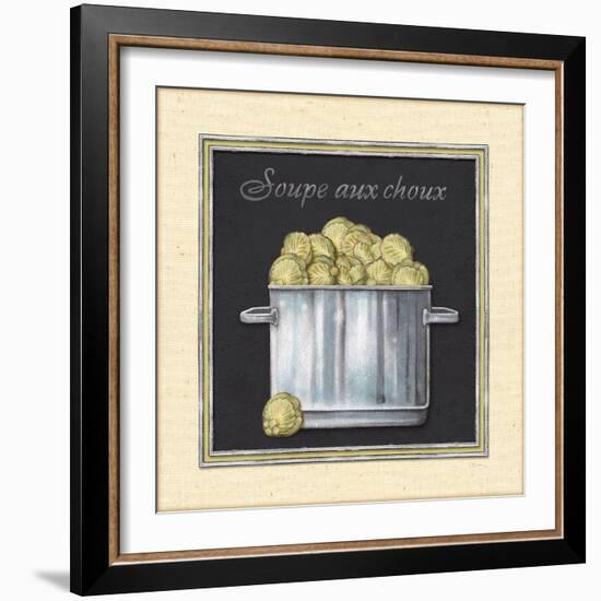 Soupe aux Choux-Charlene Audrey-Framed Art Print