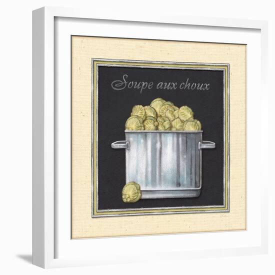 Soupe aux Choux-Charlene Audrey-Framed Art Print