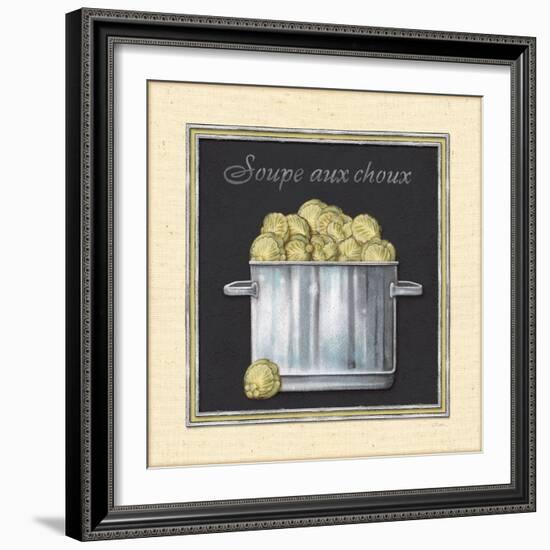 Soupe aux Choux-Charlene Audrey-Framed Art Print