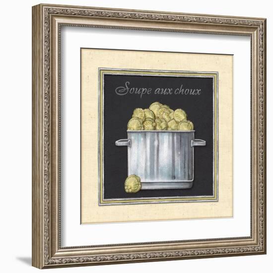 Soupe aux Choux-Charlene Audrey-Framed Art Print